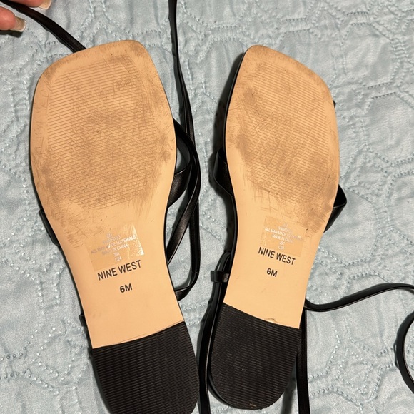 Nine West women ankle wrap flat sandal - Picture 8 of 8